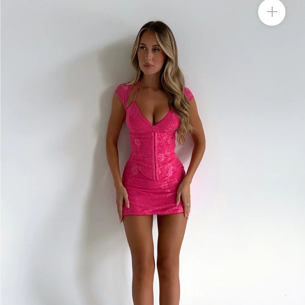 Outcast Esme Pink Mini Dress